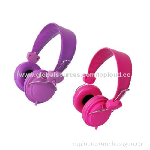 Headphone, with customized brand, for mobile phone, good sound, mini mic in line
